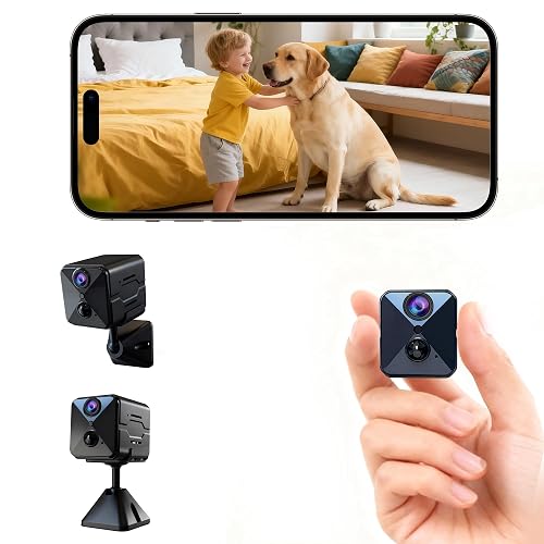 Erste 4K Mini Kamera Komplett neu Aufgewertet Überwachungskamera Innen Akku