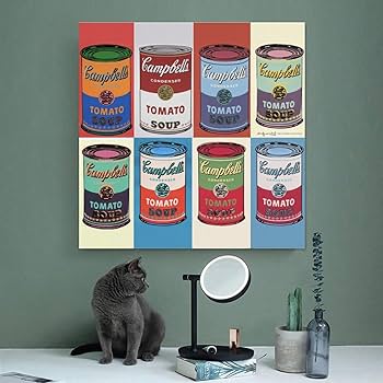 Amazon.co.jp: アンディ・ウォーホル ポスター キャンベルの