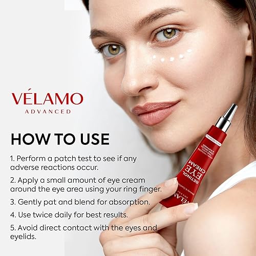 Miniatura 5 de Crema para ojos de retinol de reducción rápida crema para debajo de los ojos reduce instantáneamente las arrugas líneas finas debajo de los ojos
