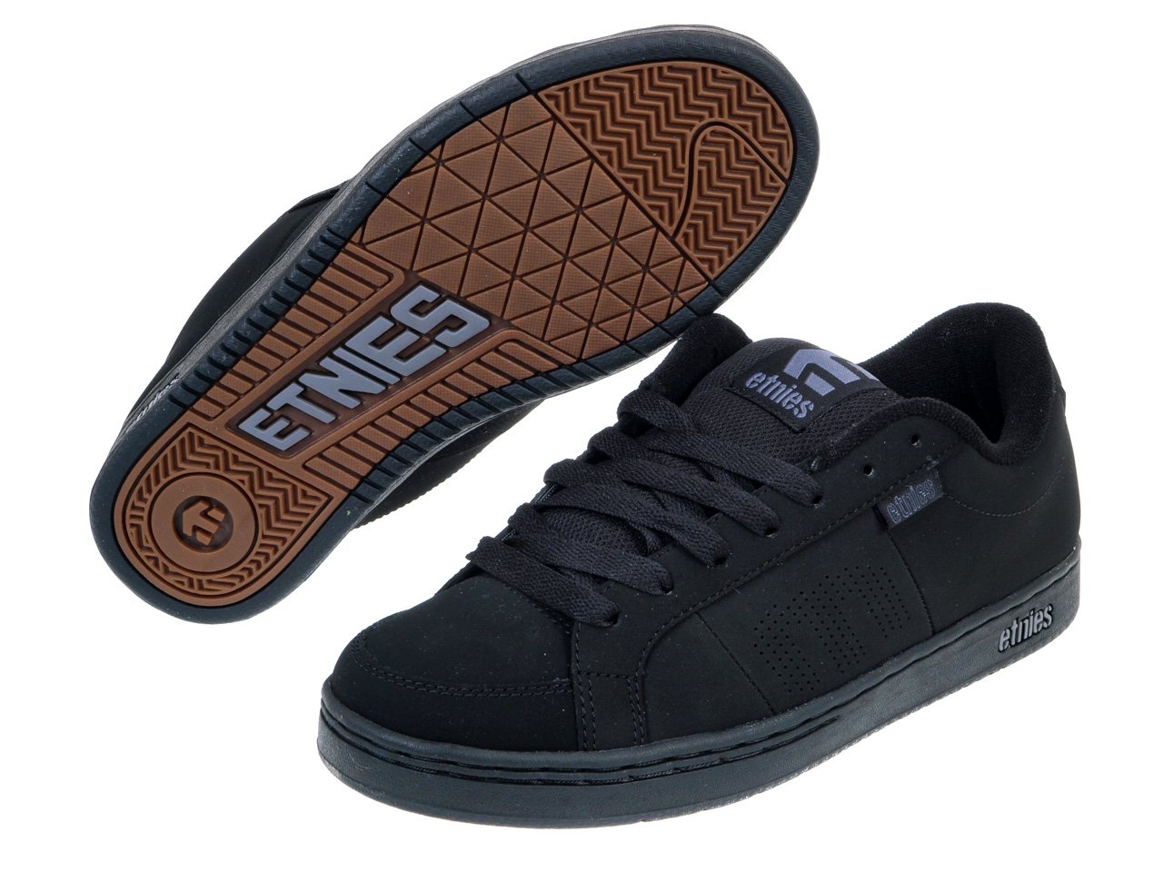 Etnies Kingpin Shoes - Black/Black - 10.0