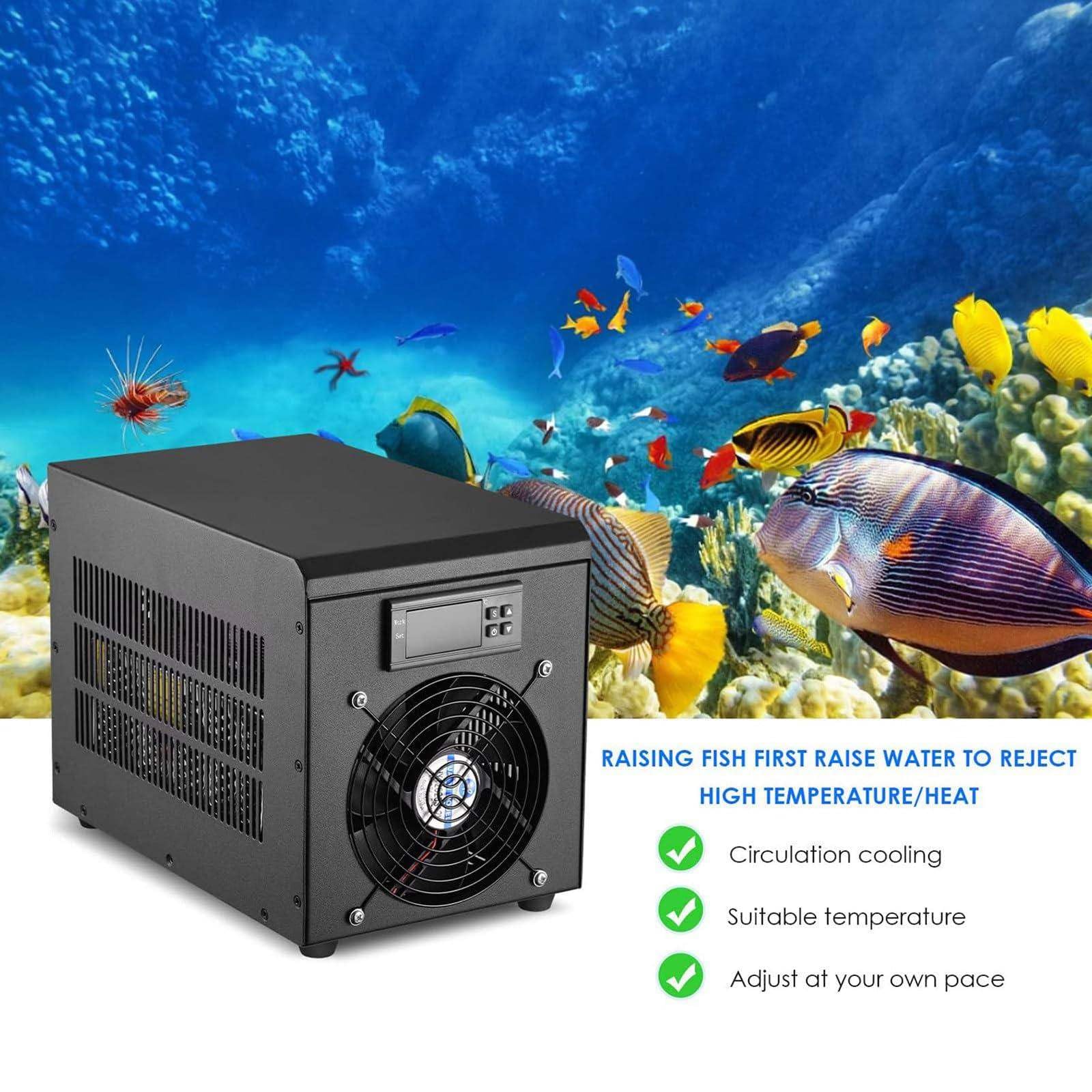 Mothdust Refrigeratore Acquario 180W 60L Raffreddatore Riscaldatore Pesci