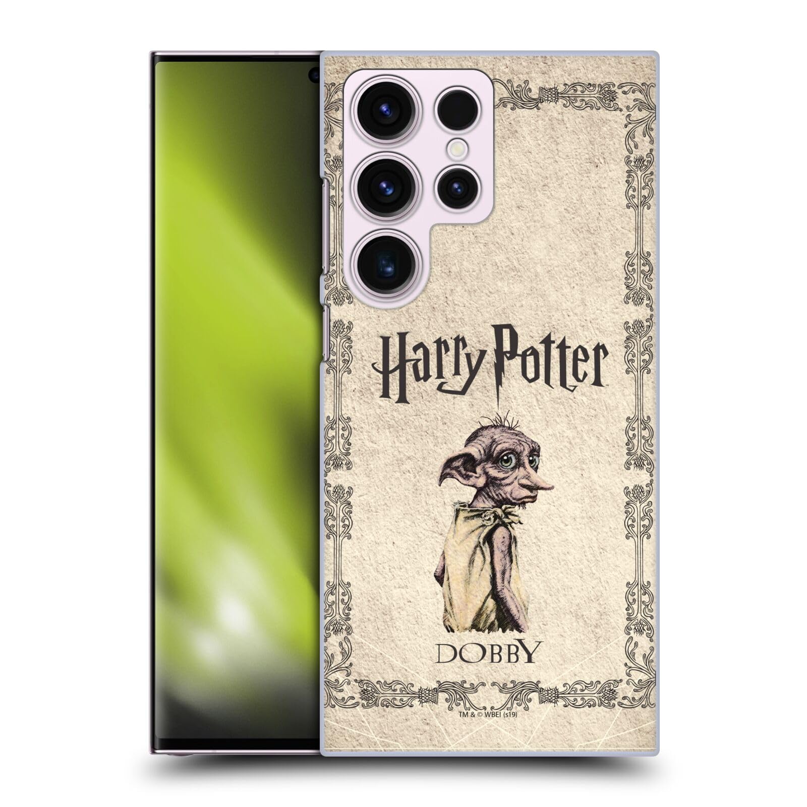 Head Case Designs Officially Licensed Harry Potter Dobby House Elf Creature Chamber of Secrets II Hard Back Case Compatible with Samsung Galaxy S23