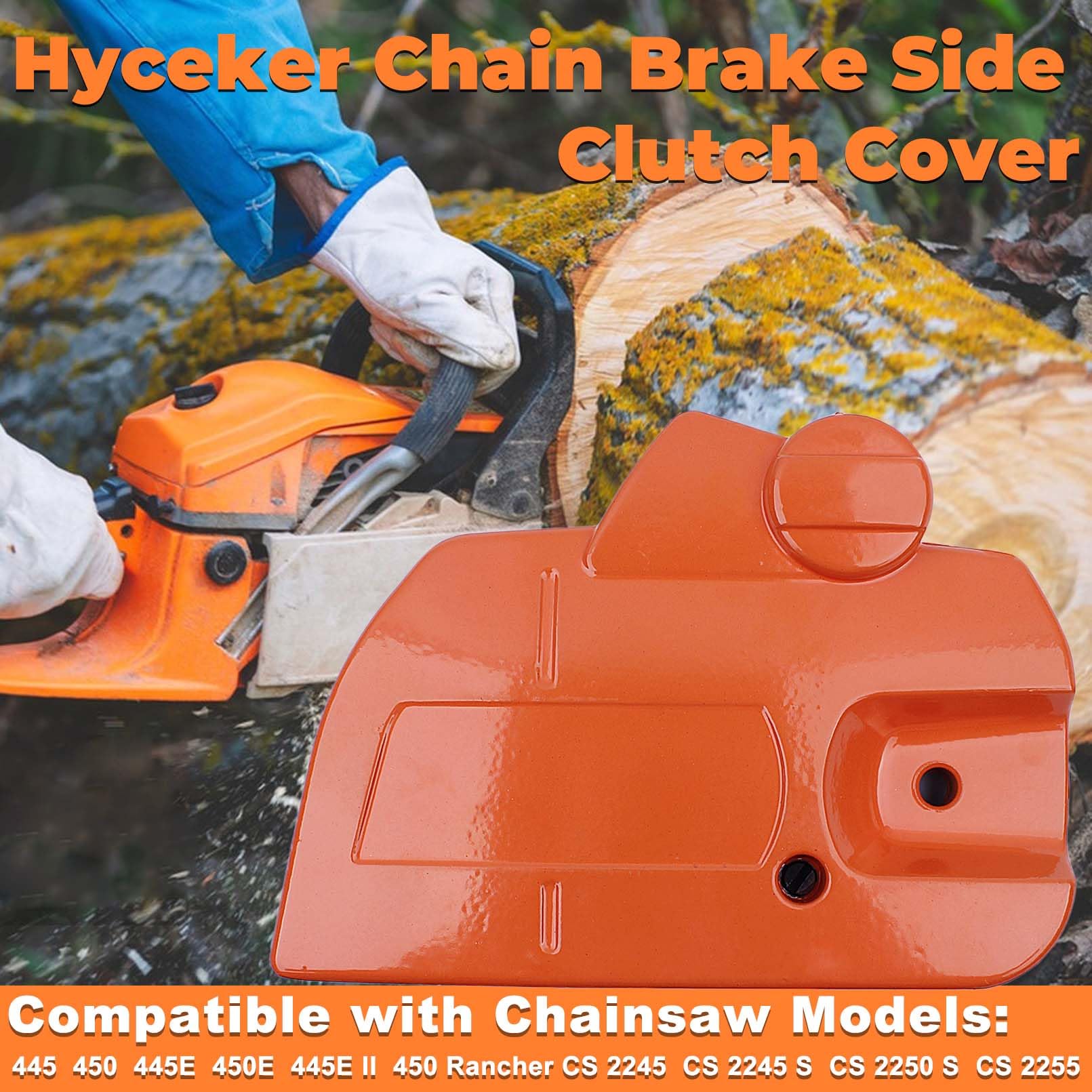 Amazon.com: Hyceker Chain Brake Side Clutch Cover for Husqvarna