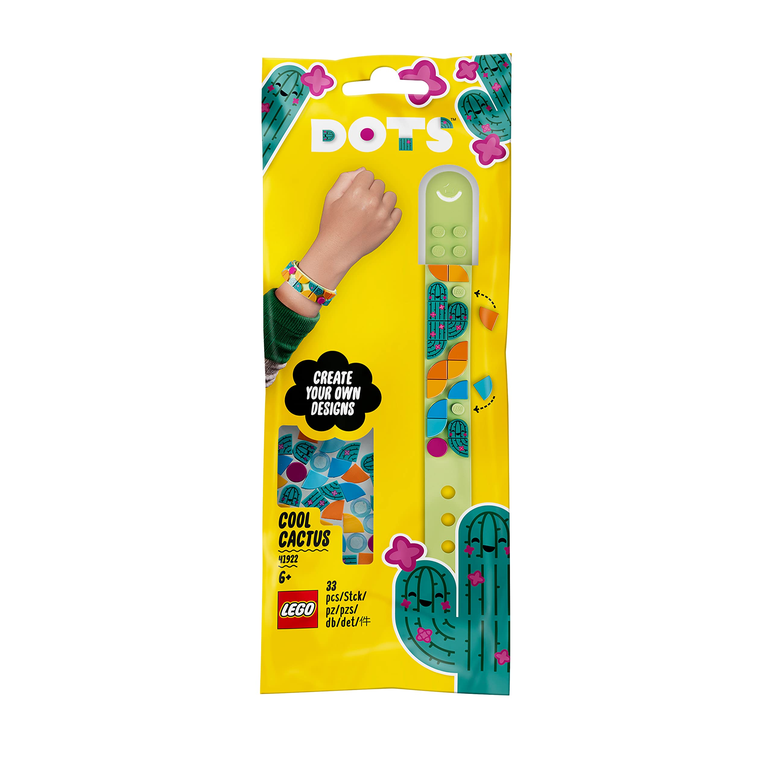 LEGO 41922 DOTS Kaktus Armband: Amazon.de: Spielzeug