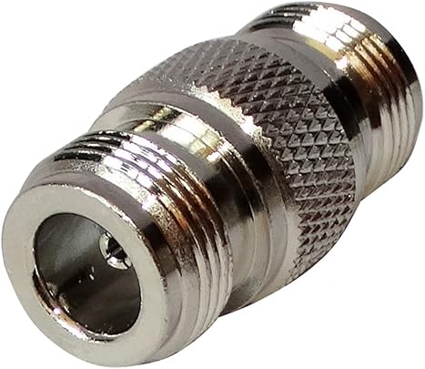 Aerzetix Accoppiatore connettore adattatore raccordo spina femmina-femmina Aerzetix Accoppiatore connettore adattatore raccordo spina femmina-femmina