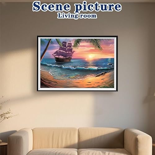 Miniatura 5 de DOTZSO AVOVVA - Kits de pintura de diamantes para adultos, arte de diamantes, pintura de pavo real por números para adultos principiantes, kit de