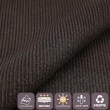 Right Triangle 20' x 20' x 28.3' Brown Sun Shade Sail Canopy Awning for Patio Backyard Lawn Garden Outdoor Activities Commercial Grade UV Block Mesh Netting, We Can Make Custom Sizes