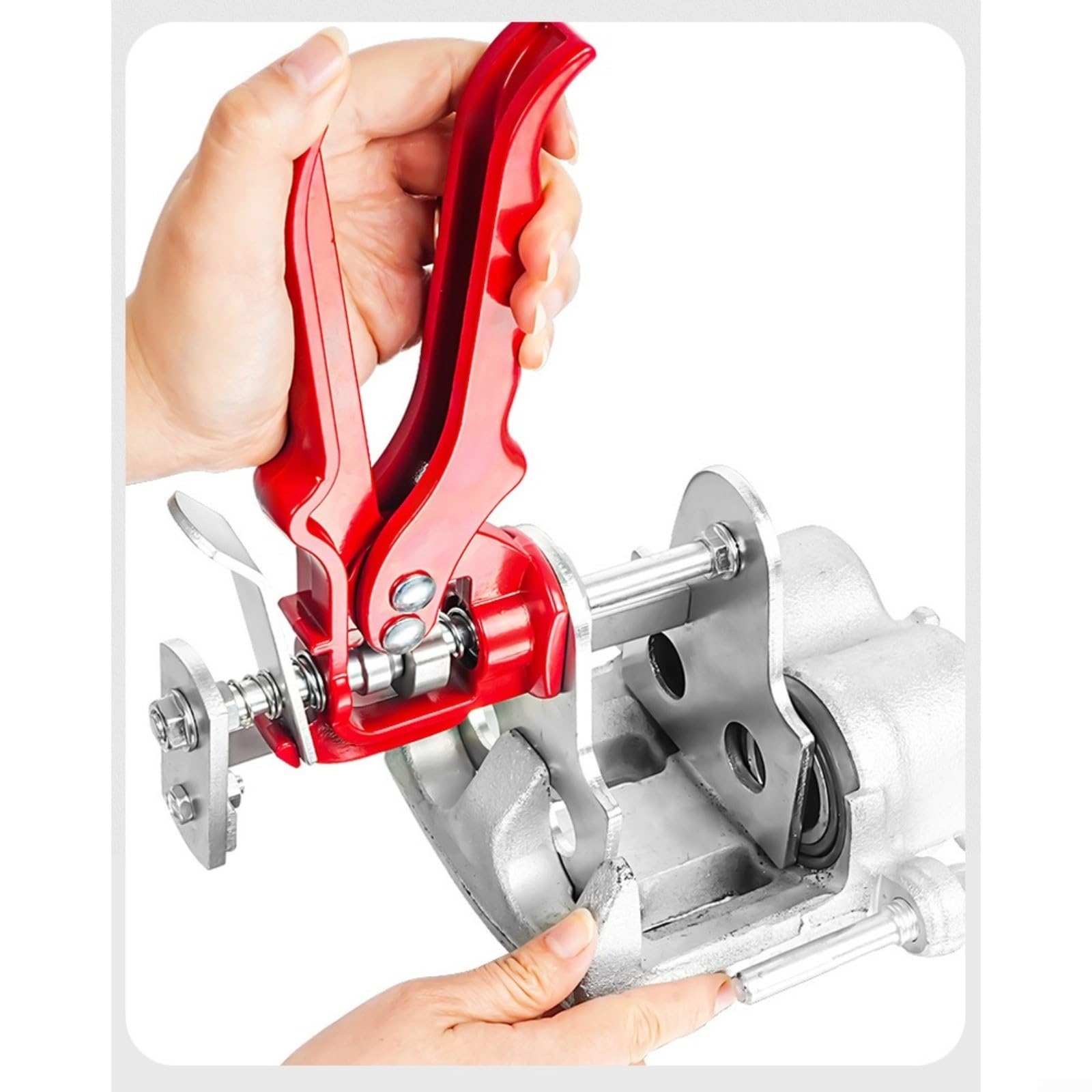 Strumento universale per pinza freno in alluminio per Single Dual per quad pistone ripristino con impugnatura ergonomica antiscivolo