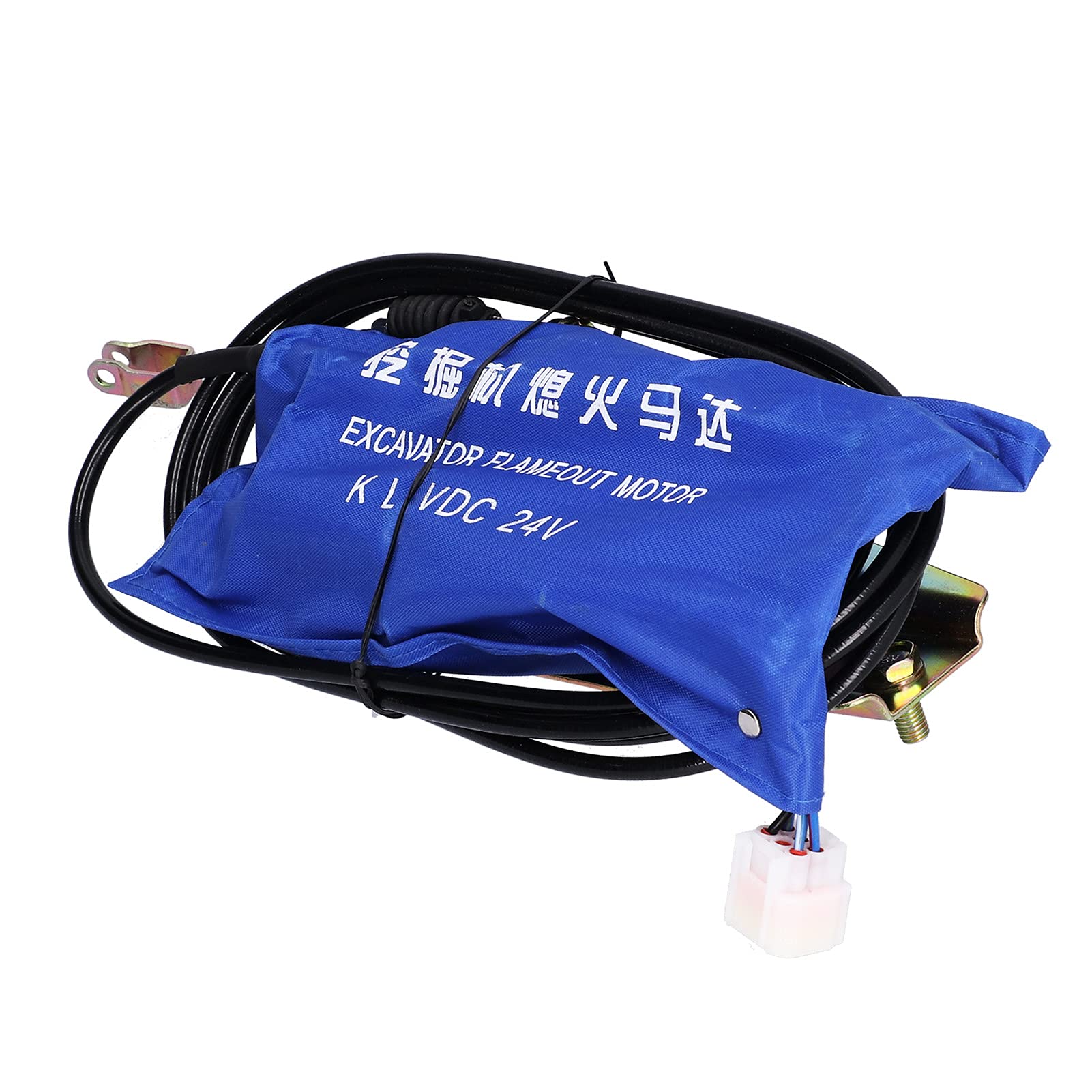 Zawór Elektromagnetyczny Stopu Silnika do Koparki, 3,2 M 24 V