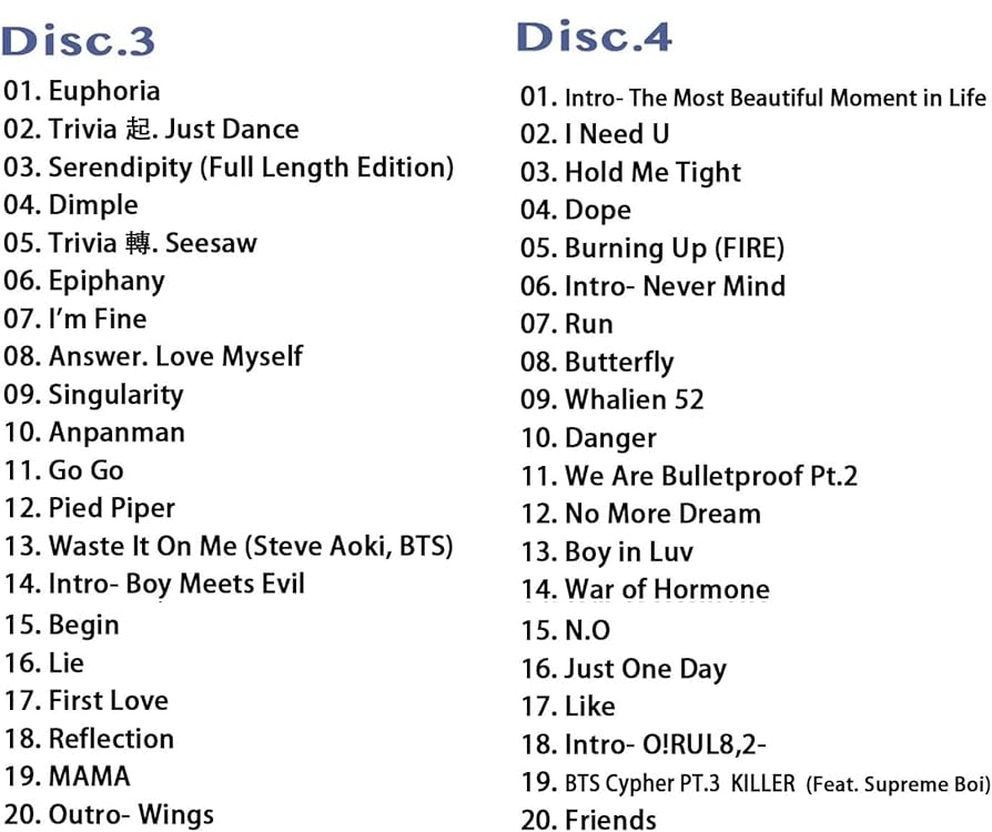 BTS アルバム コレクション 全34枚 BTS Japan Best Album [BTS, THE BEST] Type C (2CD+Photo