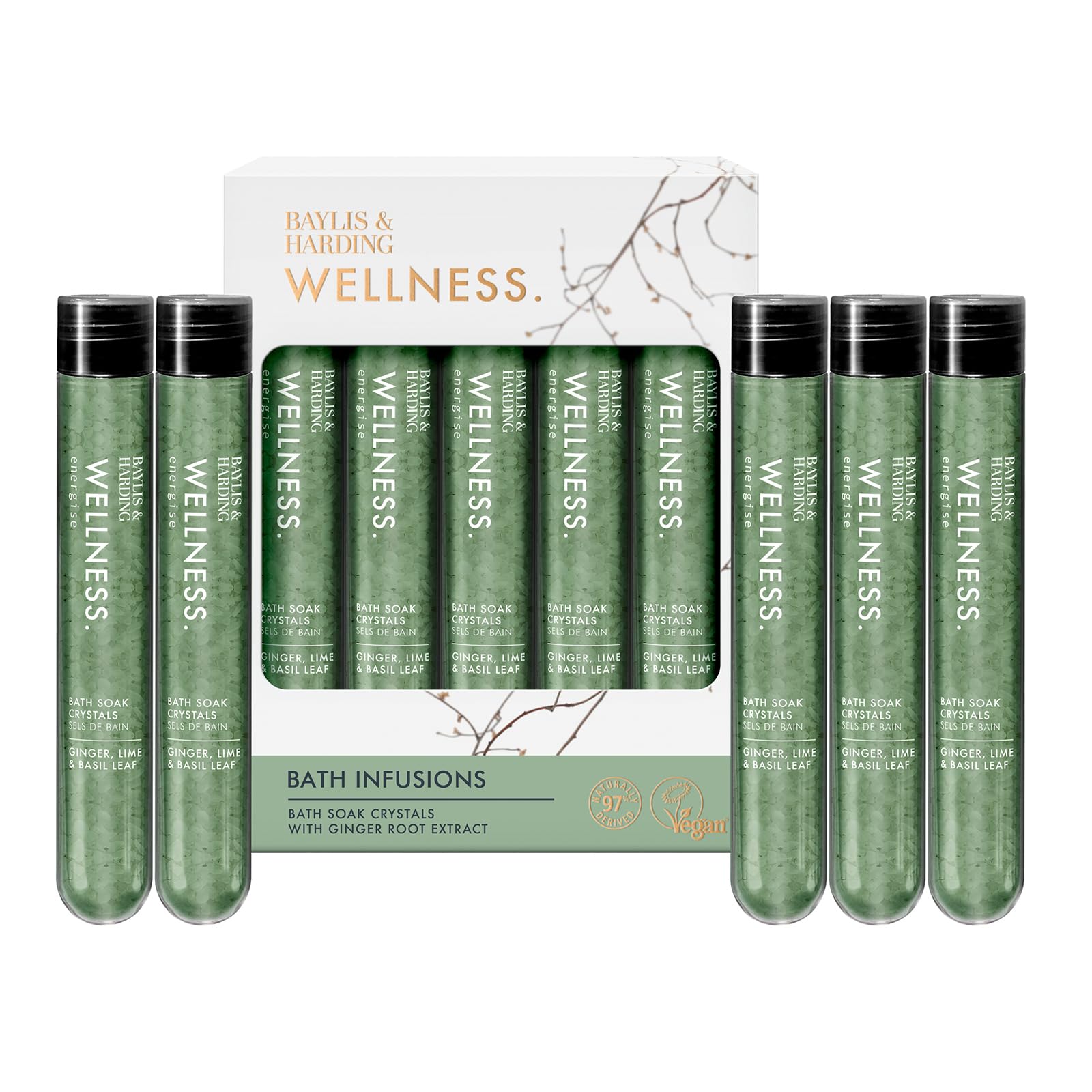 Baylis & Harding Wellness Bath Infusions Gift Set (Pack of 1) - Vegan Friendly