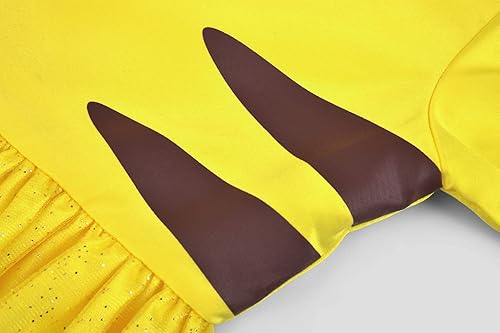 Miniatura 5 de ReliBeauty Disfraz de abeja animada para niñas, vestido de tul de Halloween