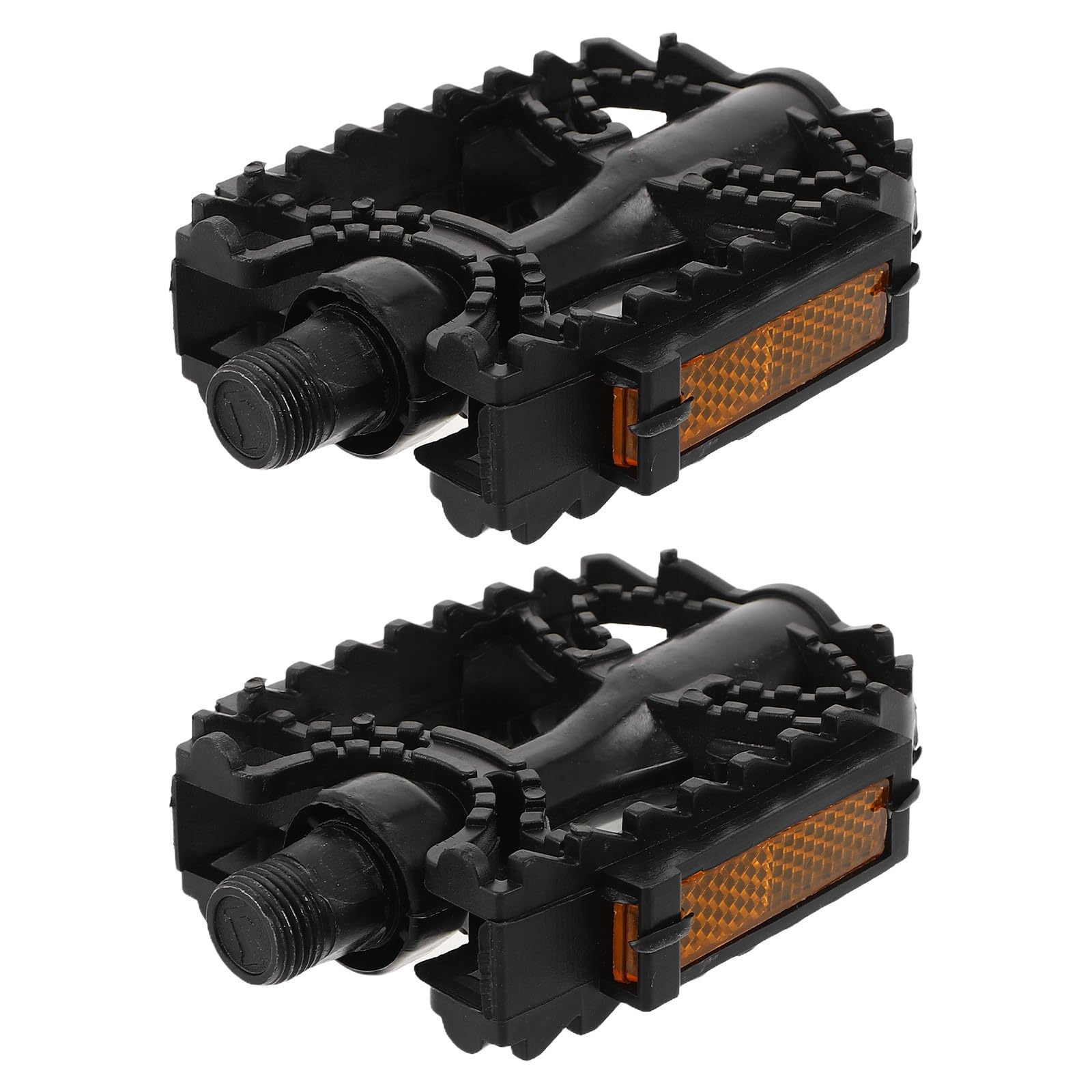’s Bicycle Pedals Non-slip Flat Replacement Pair for Mountain and Folding Bikes, Sturdy Anti-skid Foot Pedals Suitable for Outdoor Cycling and City Commuting