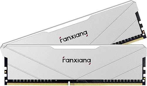 fanxiang Memoria RAM DDR4 16GB (2x8GB) 3200MTs para computadora de escritorio, módulo de memoria sobreacelerable XMP 2.0 para plataformas AMD e