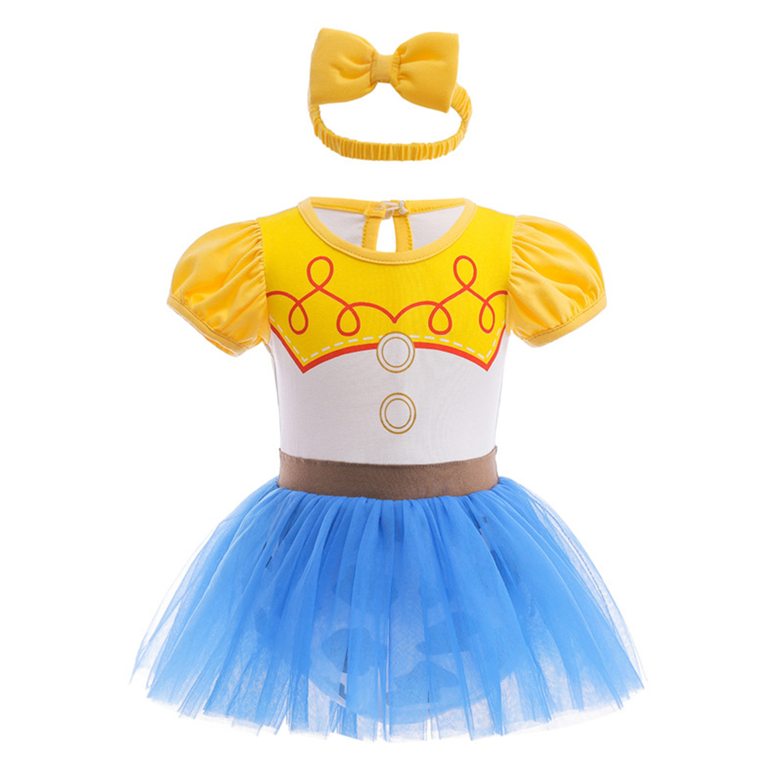 Disfraz completo de body con diadema para bebé de 6-9 meses miniatura 7