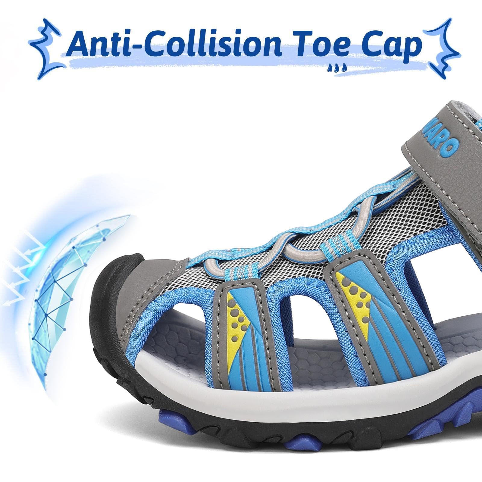 SAGUARO Sandali chiusi Bambini Trekking Estate Outdoor Scarpe Traspirante