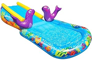 BANZAI My First Water Slide and Splash Pool