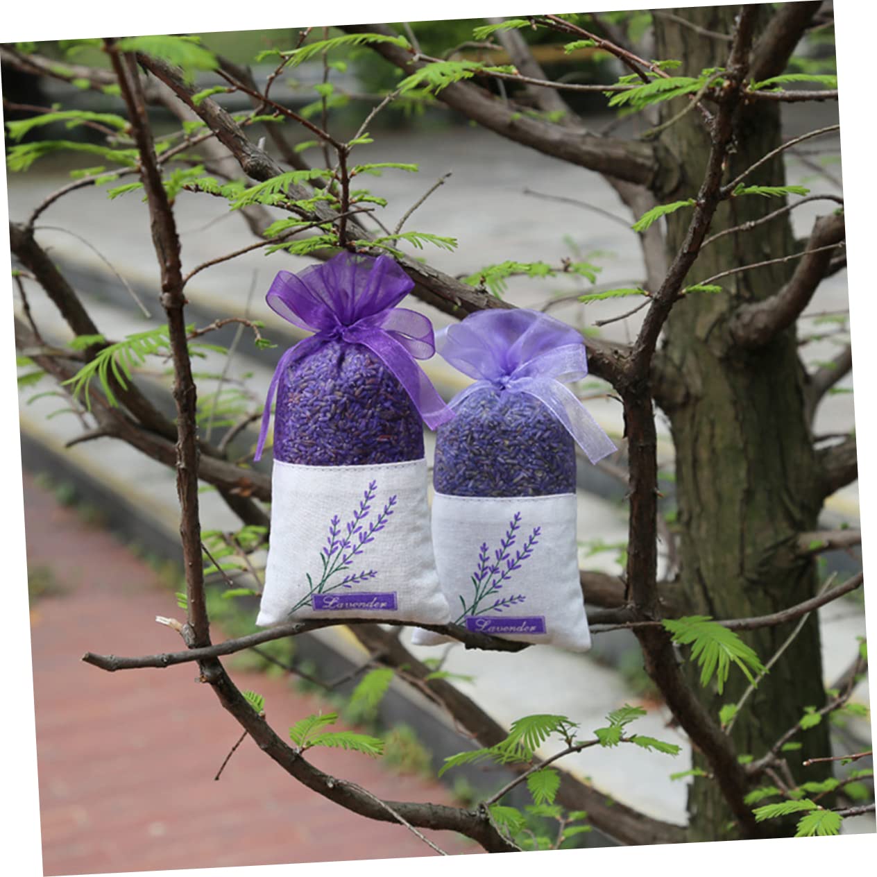 PRETYZOOM 120stücke Lavendel Duftsäckchen Leichte Blumenmuster Für Aufbewahrung Von Getrockneten Kräutern Und Mehr Wiederverwendbar Und Praktisch Für Überall