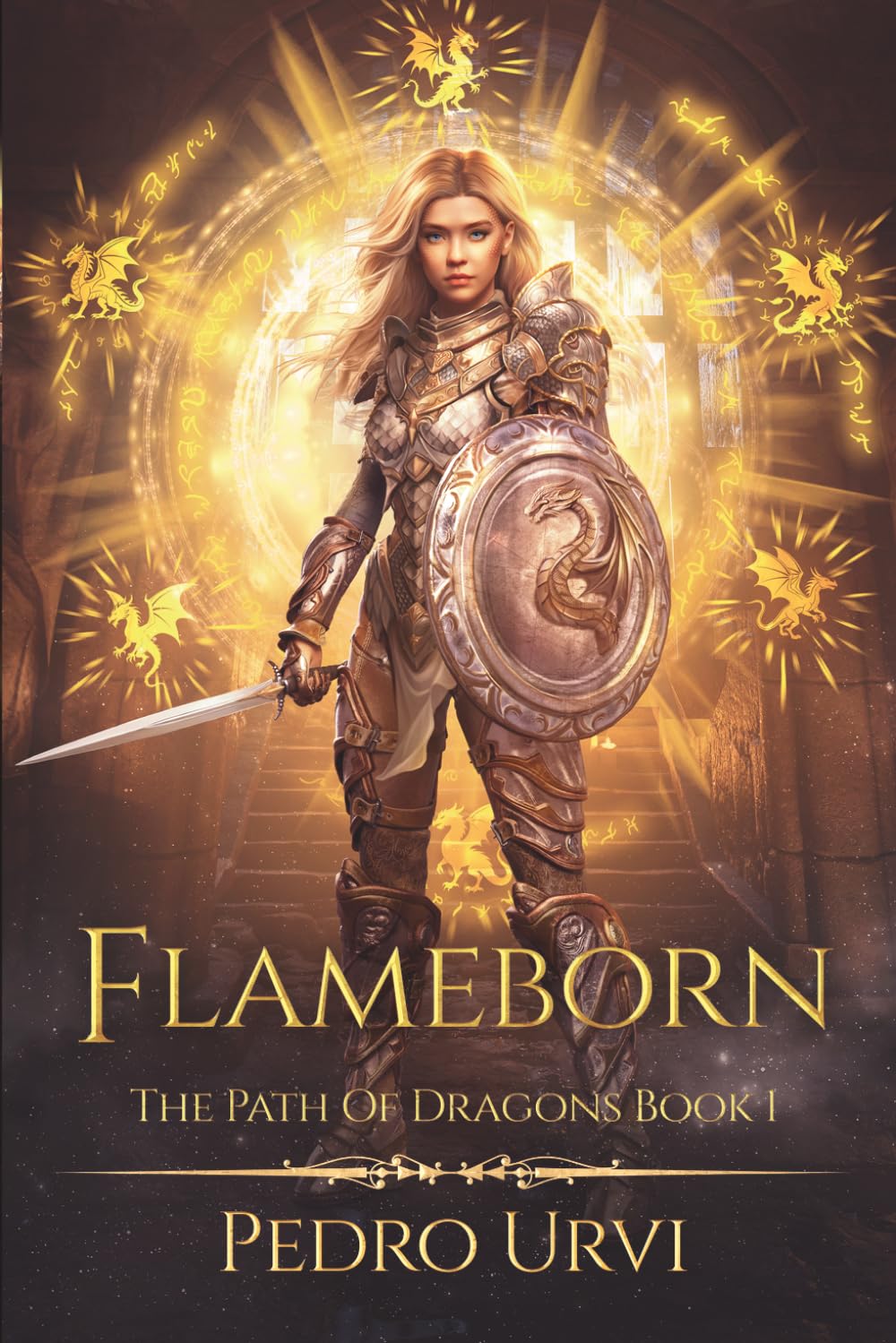 Pedro Urvi - Flameborn - The Path of Dragons Book 1 - Paperback