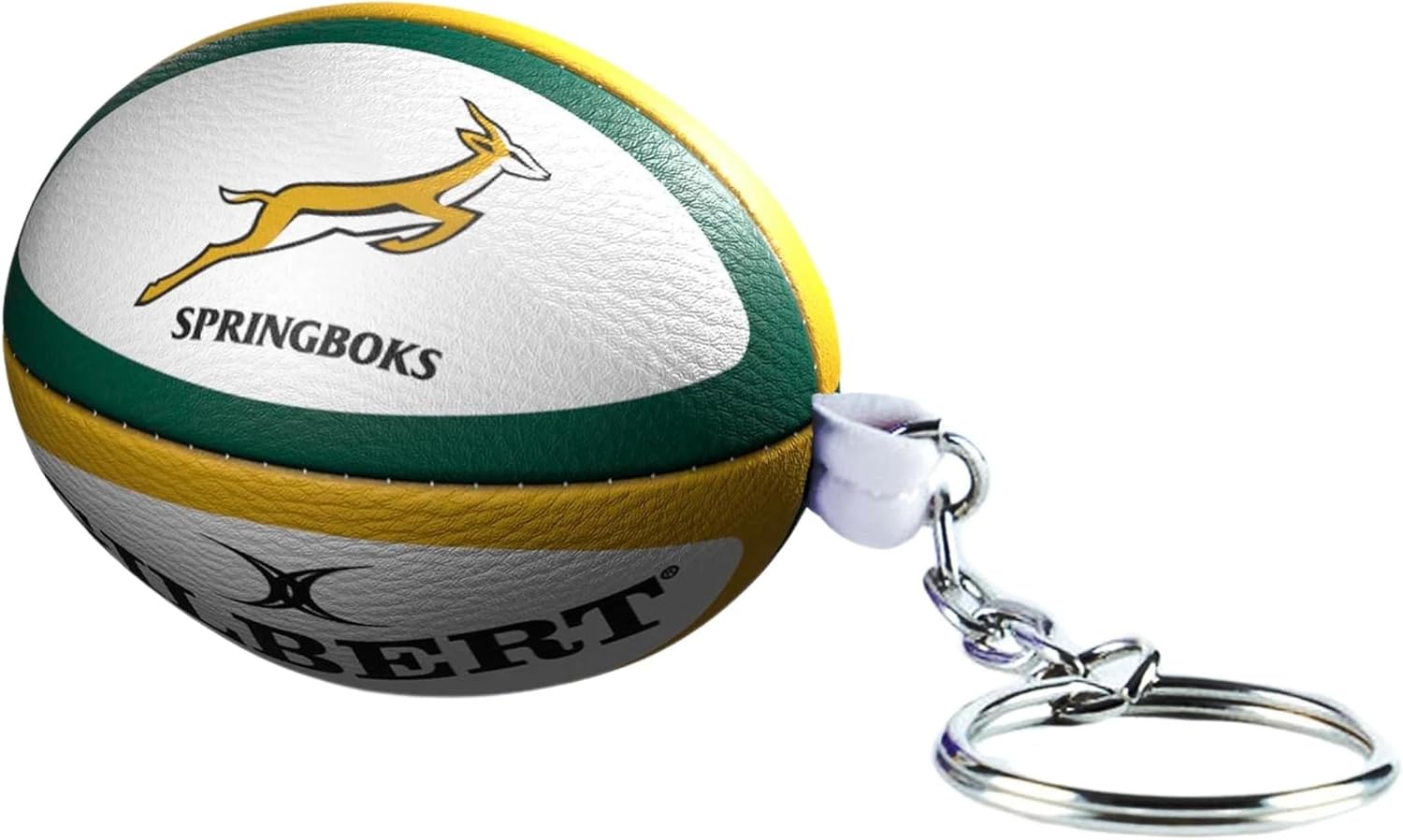 Gilbert South Africa Rugby Ball Keyring