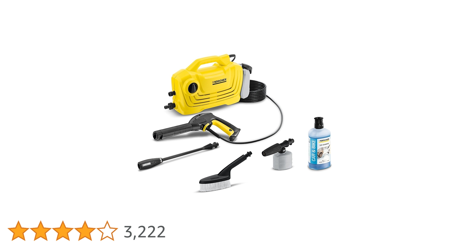 ケルヒャー 家庭用高圧洗浄機 K 2 クラシック プラス カーキット　未使用品 K 2 クラシック プラス カーキット - 高圧洗浄機（家庭用