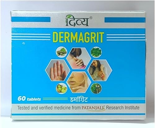 Patanjali Divya Dermagrit 60 Tab