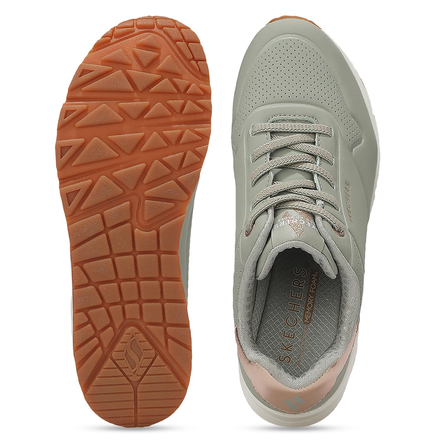 Skechers Women's Uno Shimmer AwaySneaker