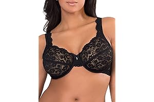 Unlined Underwire Lace Bra for Maximum Support and Comfort in 40DDD