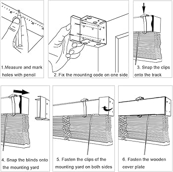 Wadaページ Amazon.com: KGUDYS Wooden Blinds with Pull Cords, 60/80/90/110