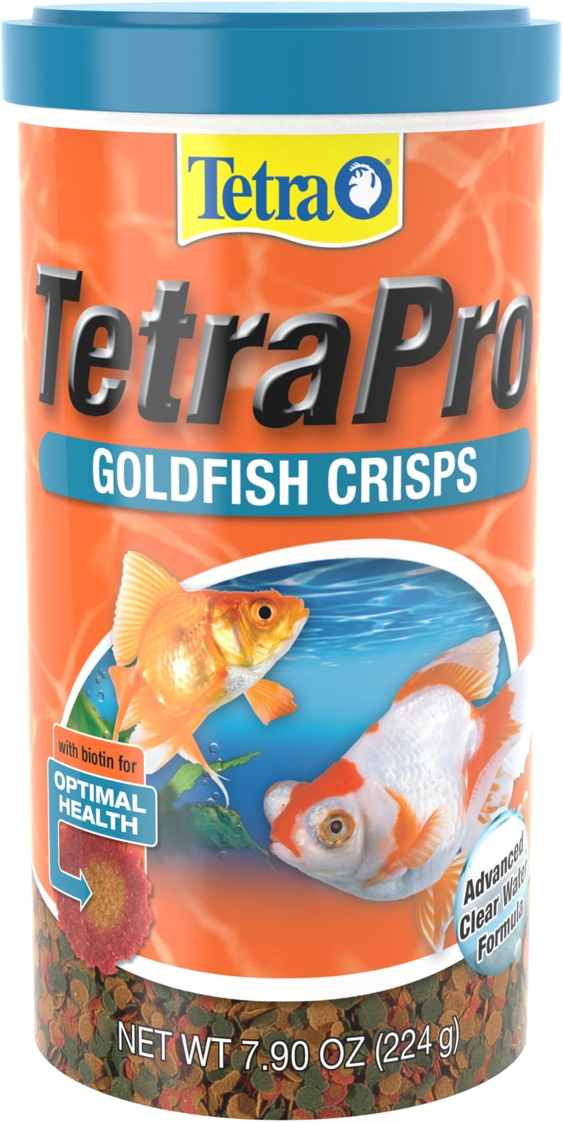 77077 TetraPRO Goldfish Crisps for Fishes, 7.9 Ounce