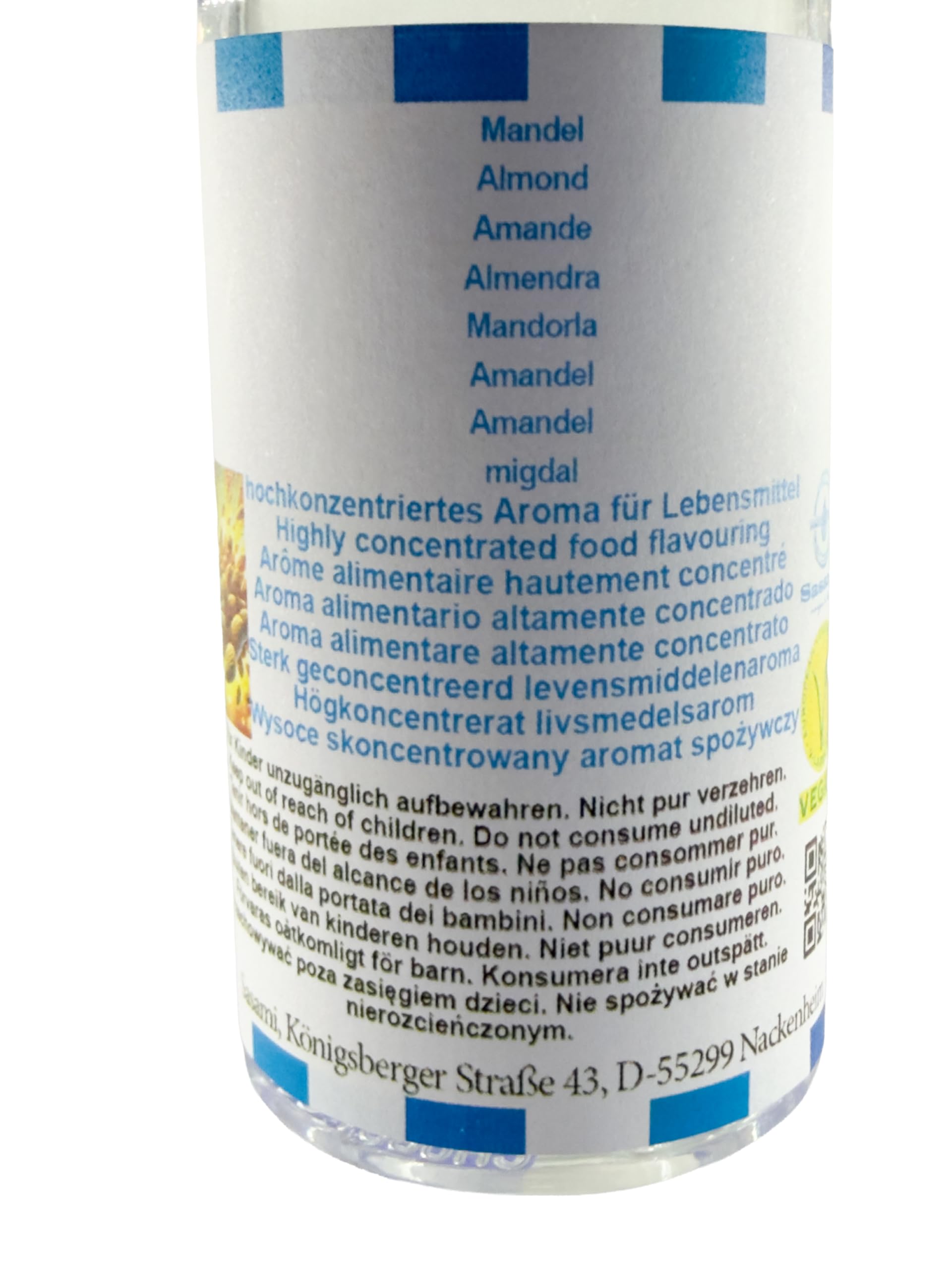 migdał Aromat Koncentrat - wegański - Sasami - 100ml