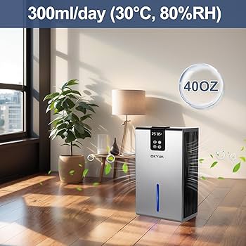 Elektryczny osuszacz powietrza 2700 ml, osuszacz powietrza