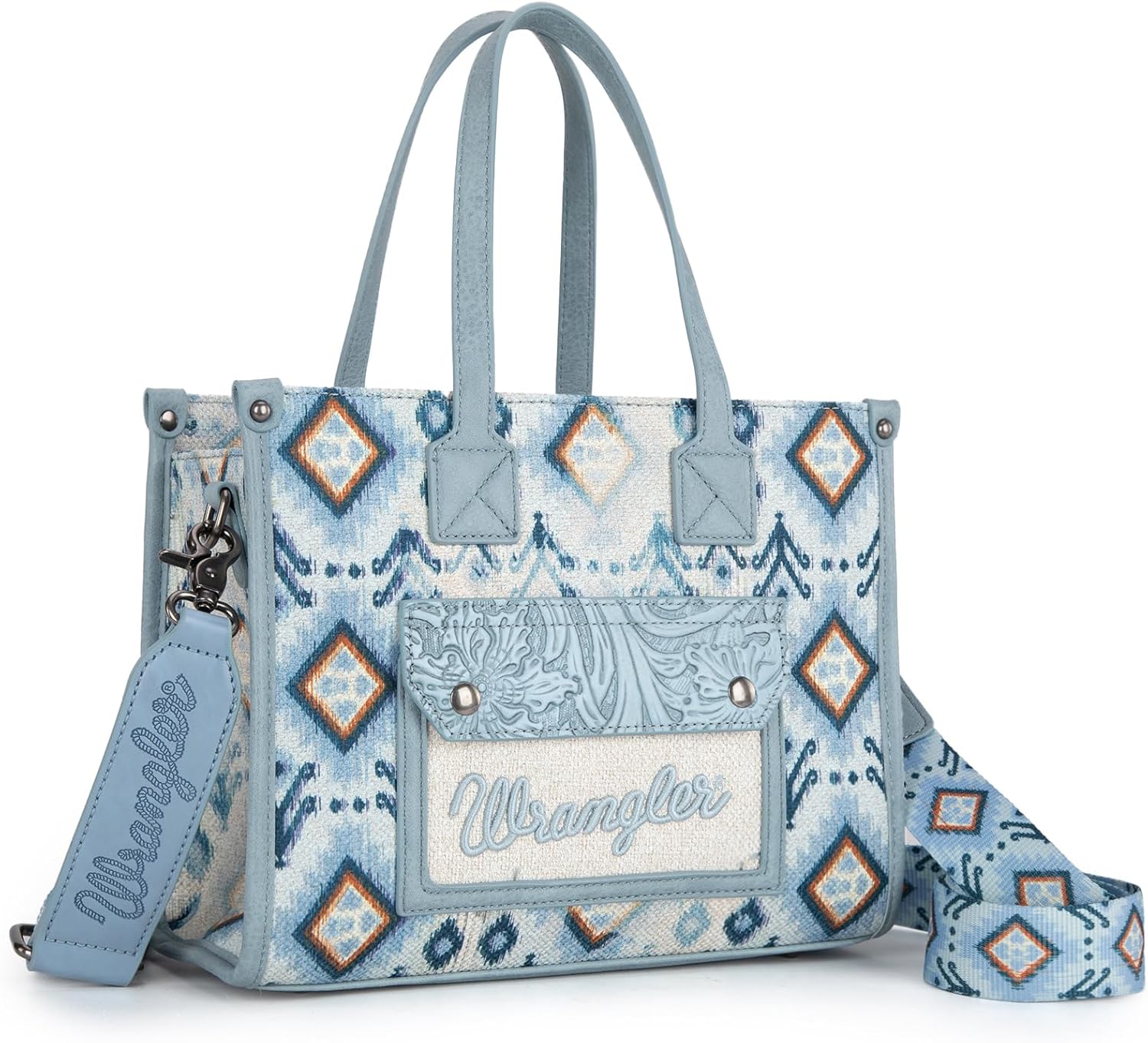 Montana West Wrangler Aztec Tote Bag for Women Western Purses and Handbags