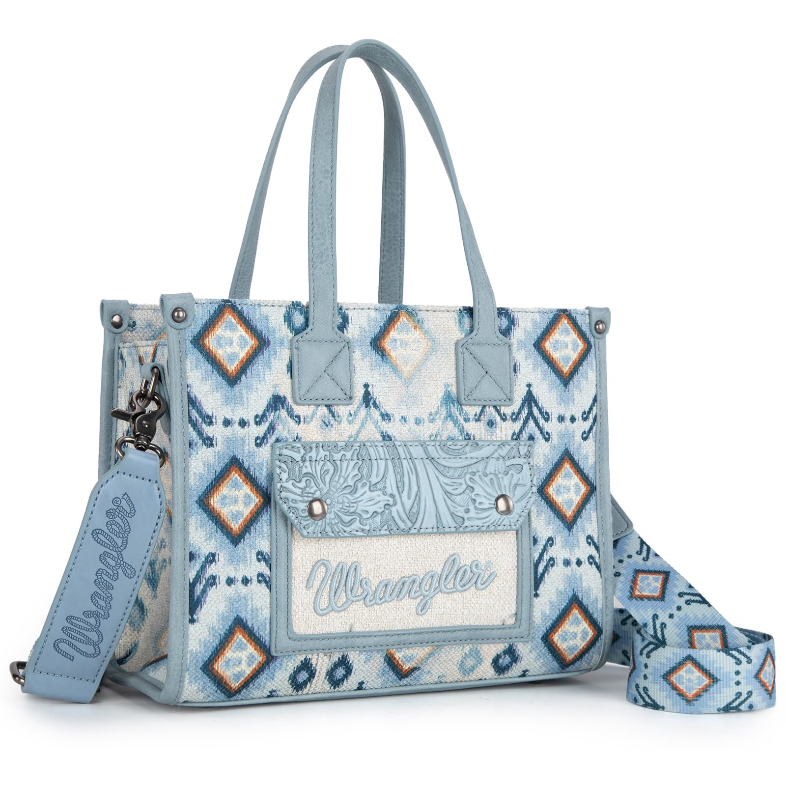 Montana West Wrangler Aztec Tote Bag for Women Western Purses and Handbags