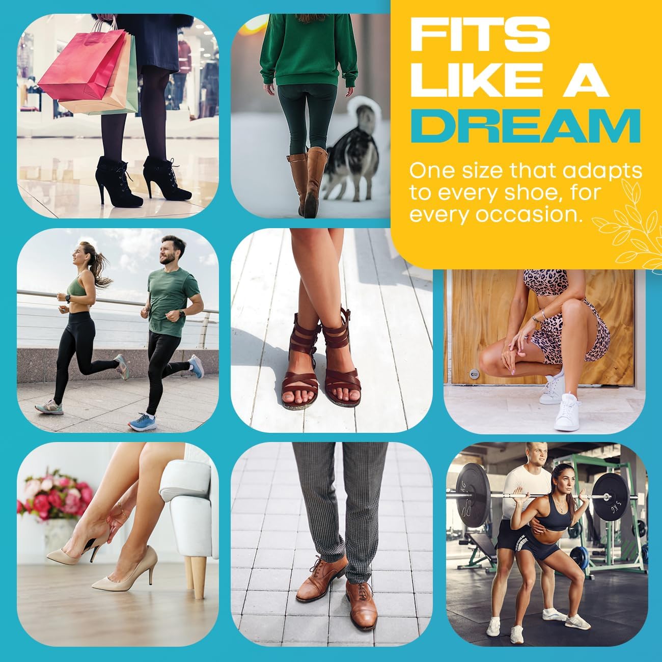 Metatarsal Pads for Women & Men - Ball of Foot Cushion Pads - Gel Heel Pads - 2 Pair Foot Pads for Pain Relief - Non Slip High Heel Cushion Pads - Mortons Neuroma Pads - One Size Fits All 8 71Bwp7o6JML. AC SL1300