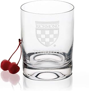 M. LA HART University of Richmond Tumbler Glasses - Set of 2