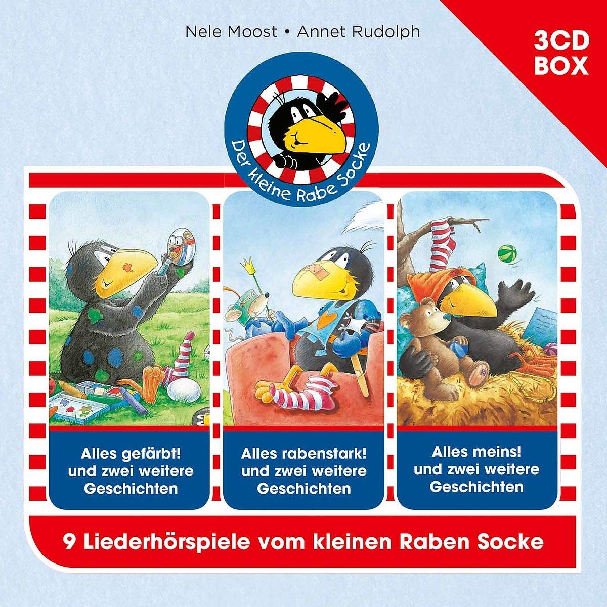 Der Kleine Rabe Socke - 3-CD Hörspielbox Vol. 2