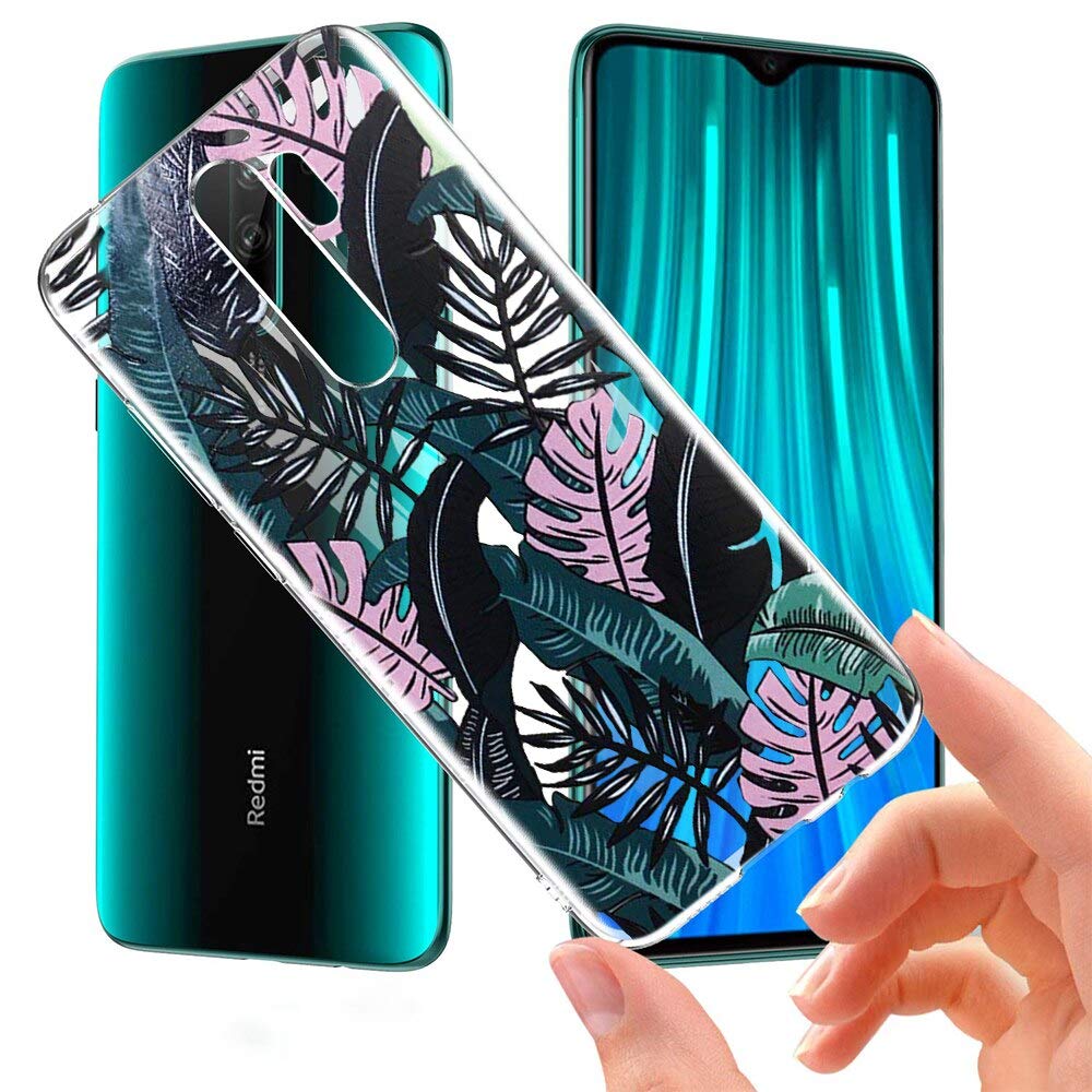 Eouine Xiaomi Redmi Note Pro Case, Phone Case Transparent Clear with  Pattern Ultra Slim Shockproof Soft Gel TPU Silicone Back Cover Bumper Skin
