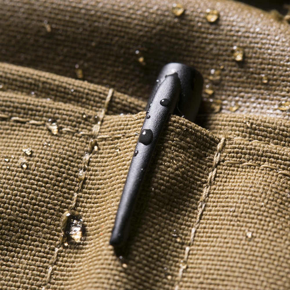 Rite In The Rain Pocket Notebook Cover Marrone Heavy Duty Cordura Tessuto Rugged Chiusura Zip 4 tasche per notebook 4 pollici 146, 946, 946T e 746
