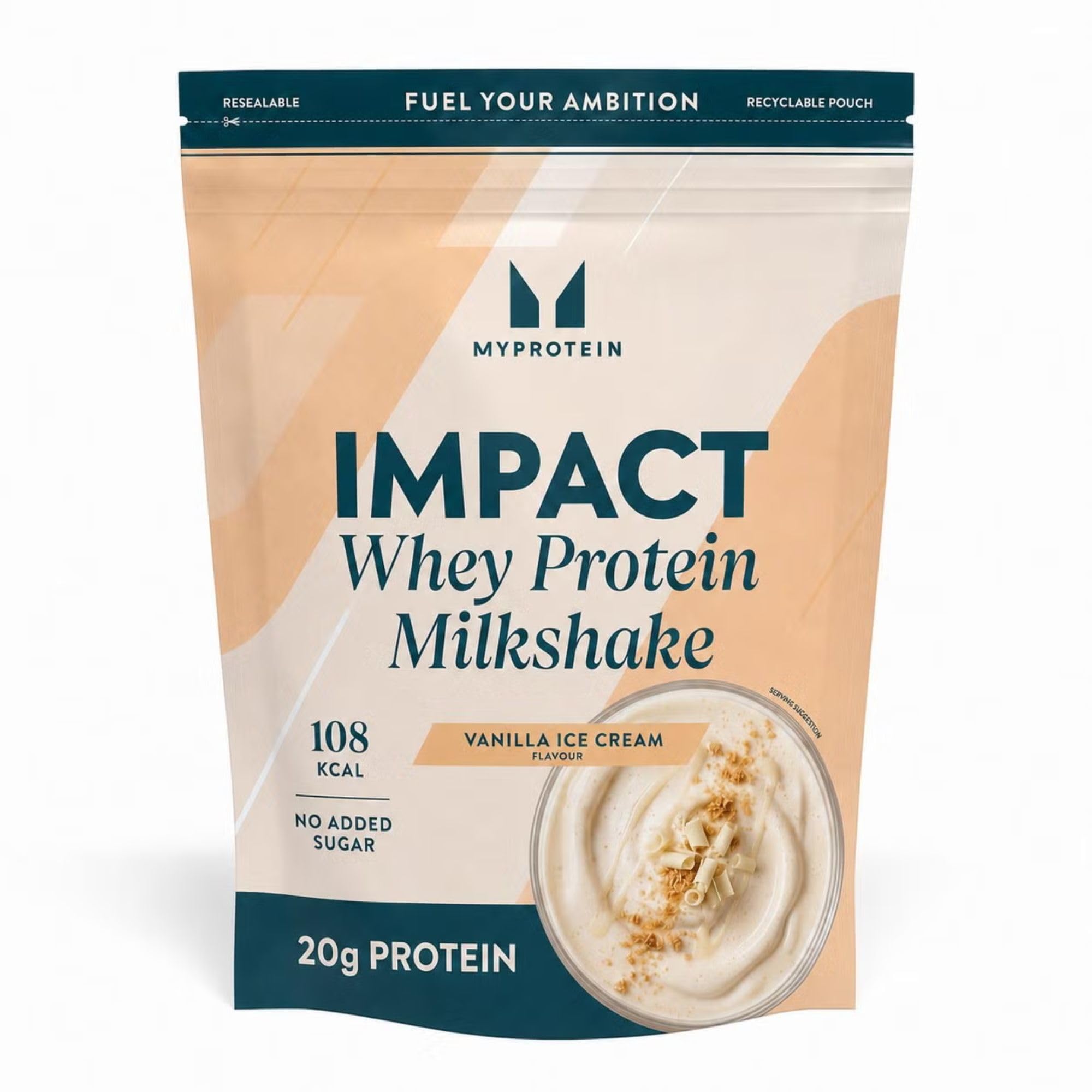 Myprotein Impact Whey Protein Milchshake – Vanilleeis | 90 Portionen – 2610 g | Bis zu 20 g Protein | cremig, köstlich und nur 108 kcal