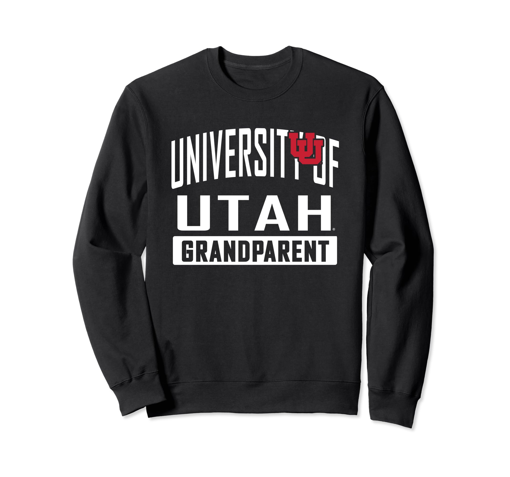 Utah Utes Grandparent University Black Officially Licensed Sweatshirt