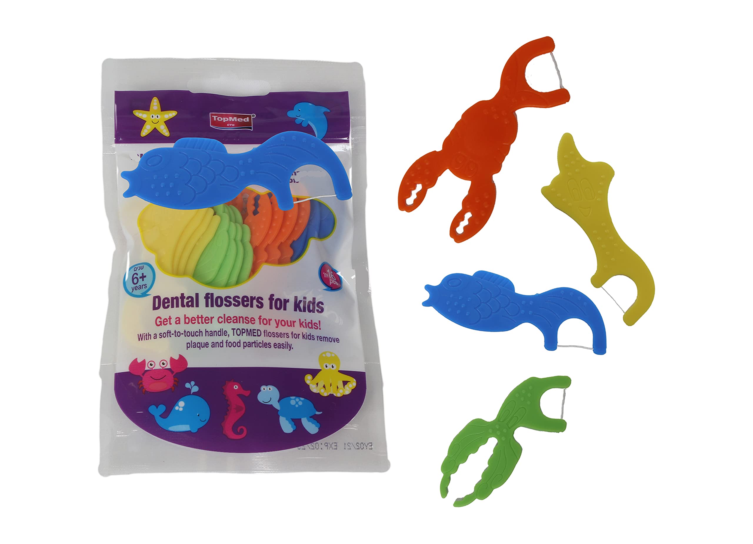 Dental Floss Picks for Kids 16 Count (16)