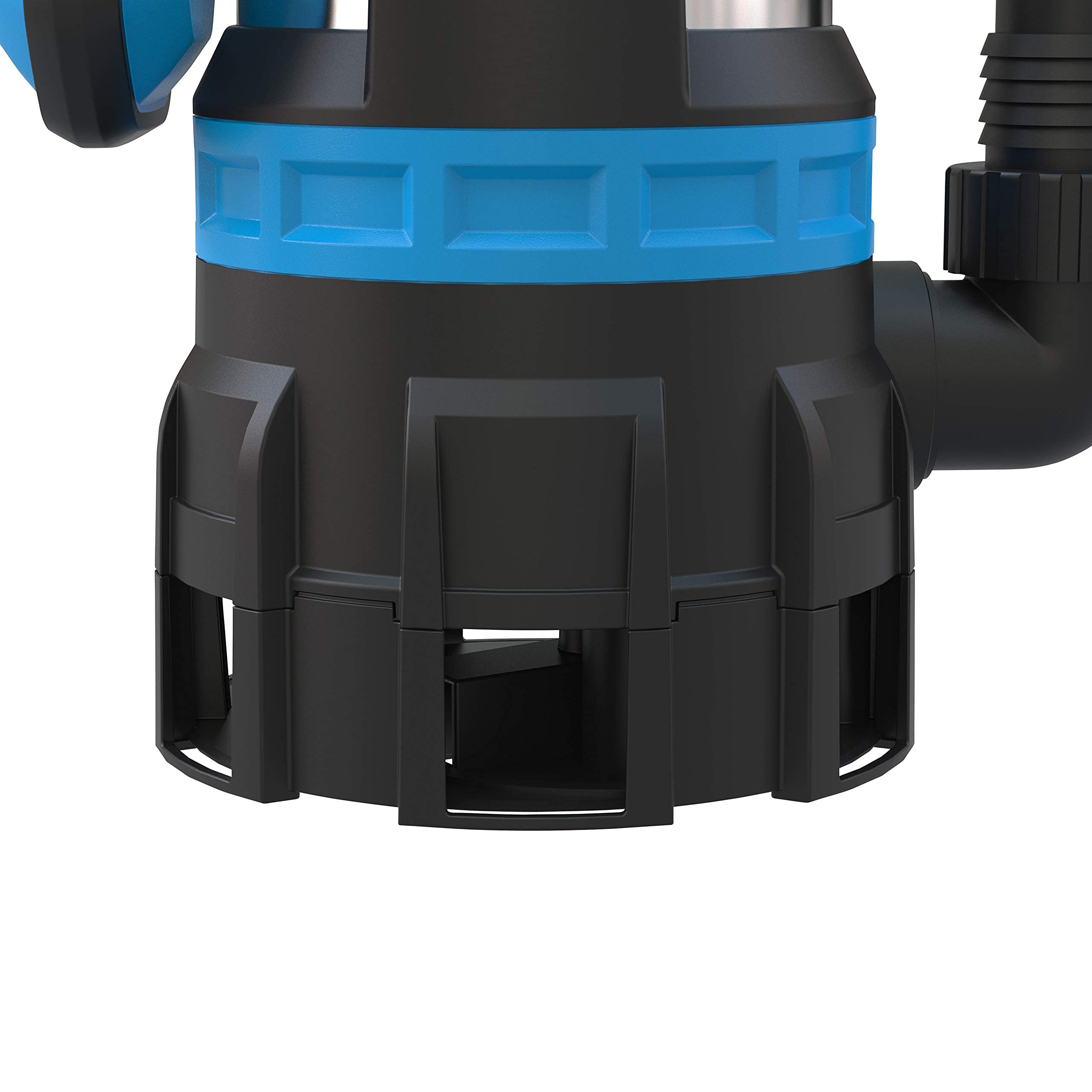 Güde 94600 - Pompa ad immersione combinata GS 750.1 2 in 1 (750 W, 16.500 l/h, altezza massima 9 m, profondità di immersione massima 7 m), colore: Blu