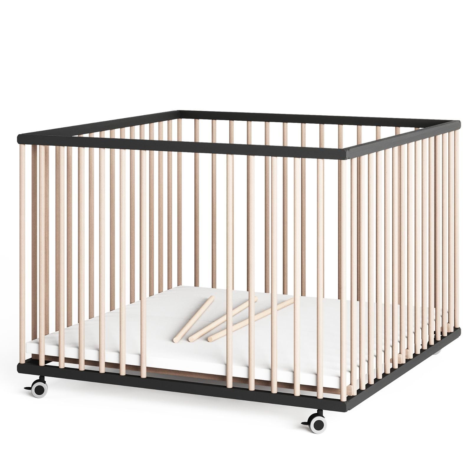 Sämann Matelas De Parc 100 X 100 Cm Avec Protection Contre L'humidité