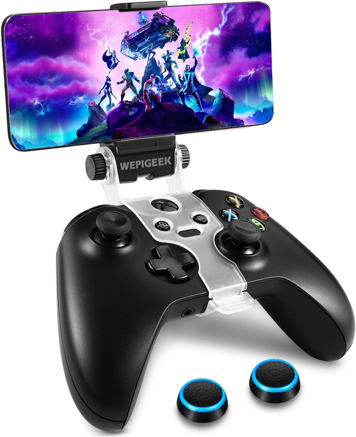 Adjustable Wireless Controller Phone Clip Compatible with Xbox/Xbox One/Elite Bluetooth Gamepad