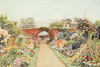 Nature Book 1908 Harleyford Manor Great Marlow Poster Print by Ernest A Rowe (24 x 36)