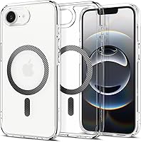 Vista 65 de Spigen Funda para iPhone 15 Pro Max, ultra híbrida MagFit [antiamarilleo] [compatible con Magsafe] - Transparente