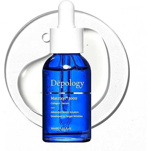 Depology MATRIXYL® 3000 Serum, Promotes Anti Wrinkle Serum, Korean Skin Care Products for Face Elasticity, Facial Skin Serum for Women, Skincare for All Skin Types