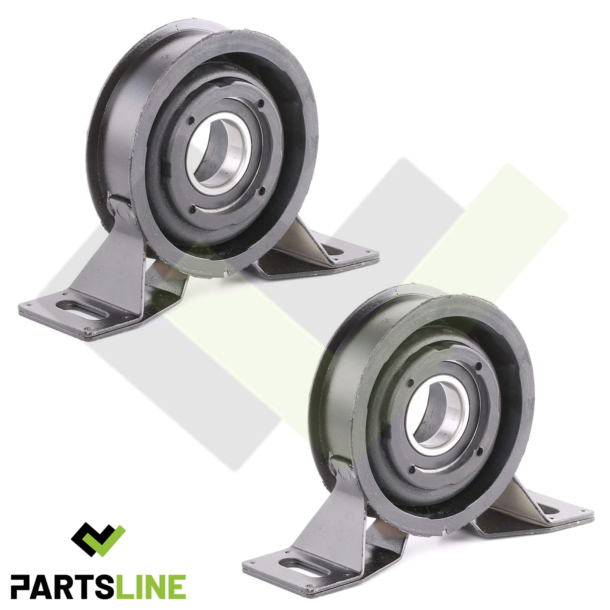 Partsline (Lot de 2) Palier Support d'Arbre de Transmission Central compatible avec FREELANDER I L314 (1998-2006) - TOQ000010 TOQ000040