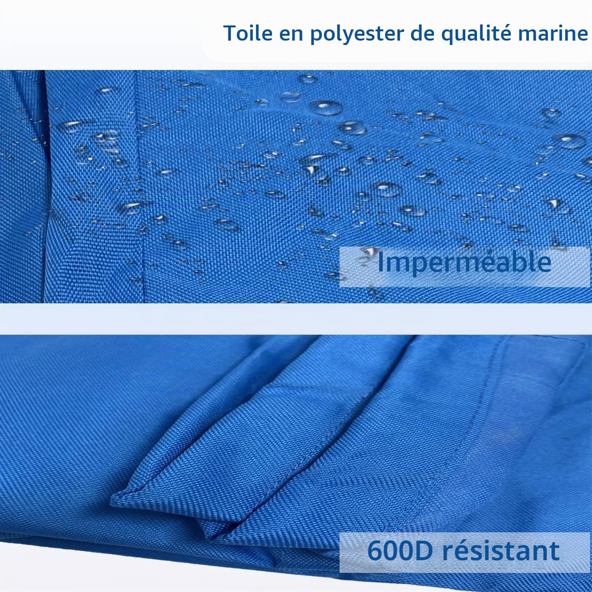 Coco – Housse Robuste pour Console Centrale de Bateau, Toile Polyester 600D imperméable et imperméable améliorée de qualité Marine (S),